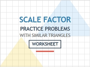 Working with Scale Factor on Similar Triangles