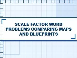 Solving Scale Problems with Maps and Blueprints